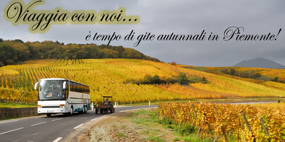 Viaggia con noi… è tempo di gite autunnali in Piemonte!