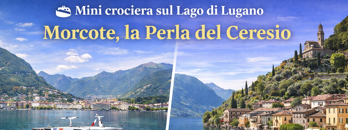 Mini crociera sul Lago di Lugano