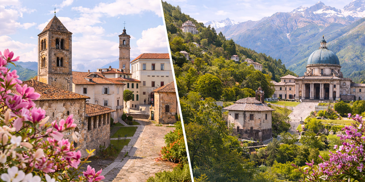 Pasquetta tra Biella e il Santuario di Oropa