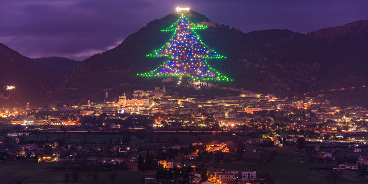 Mercatini e luci di Natale in Umbria
